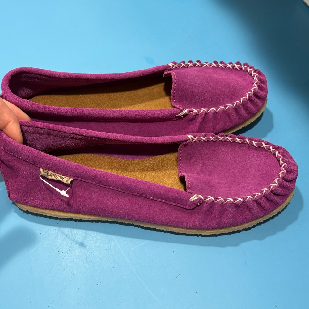 Bearpaw Women's Purple Moccasins loafers